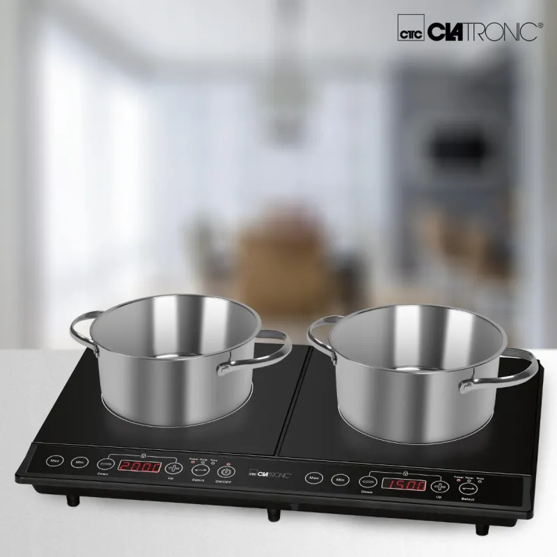 Індукційна настільна електроплита Clatronic DKI 3609